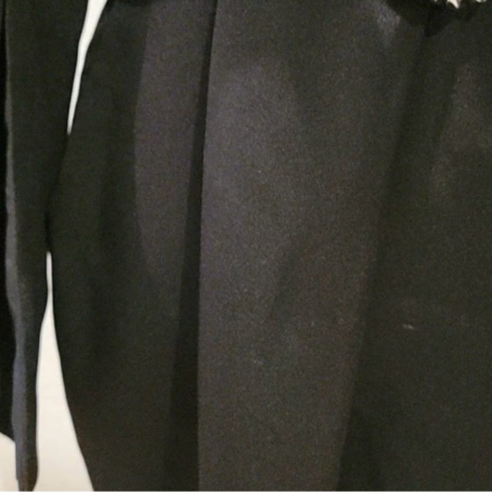 Express Elegant Black Jumpsuit with Belt - Picture 6 of 6